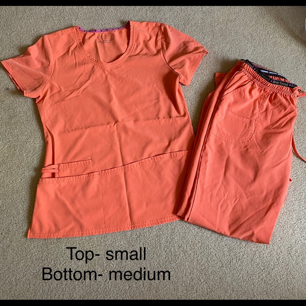 Heart soul scrub set